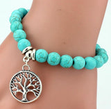 Turquoise tree of Life Bracelet